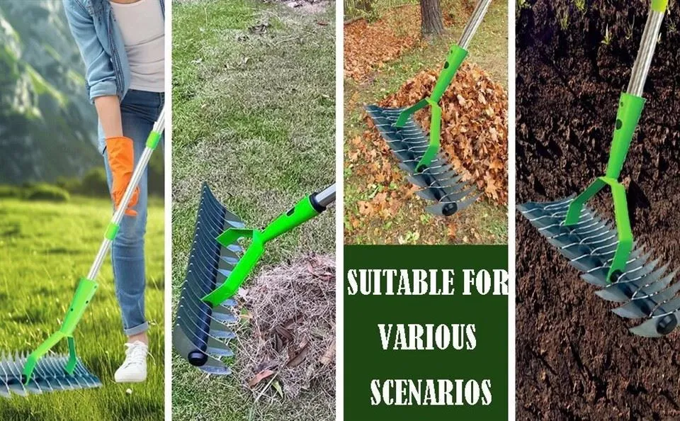 Extended Metal Thatch Rake-4(001)